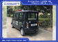 Black 6 Seater Electric Patrol Car 18% zdolności do wspinaczki Obciążenie modelu X065 dostawca