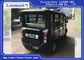 Black 6 Seater Electric Patrol Car 18% zdolności do wspinaczki Obciążenie modelu X065 dostawca