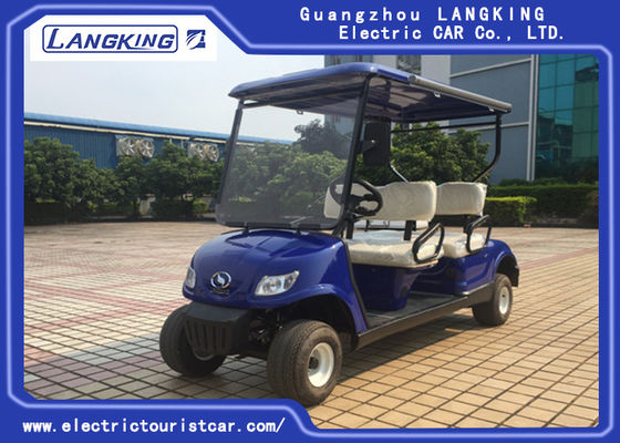 Chiny Rodzaj paliwa White Street Legal Electric 4 pasażerski wózek golfowy 48V / 3KW z koszem dostawca